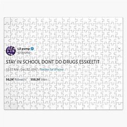 Lil Pump Stay In School Jigsaw Puzzle