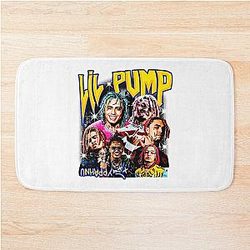 Lil Pump Bootleg Tee Bath Mat
