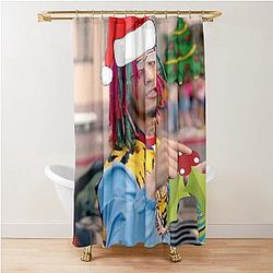 Lil Pump Gucci Gang Shower Curtain