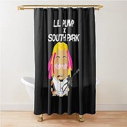 Lil Pump x South Park Shower Curtain