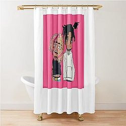 Smokepurpp and Lil Pump Shower Curtain