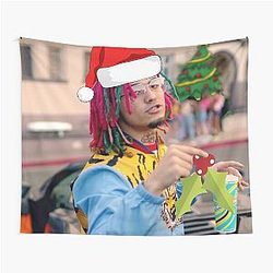 Lil Pump Gucci Gang Tapestry