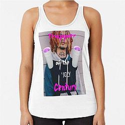 Trapper of the Century Lil Pump Racerback Tank Top