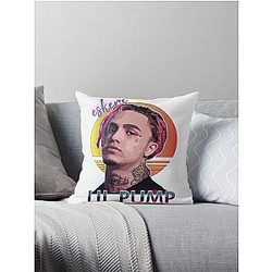 Lil Pump 80s Throw Pillow