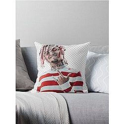 Lil Pump T-shirt Throw Pillow