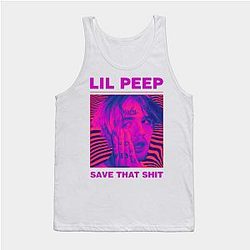 Lil Peep Tank Tops - Lil peep Tank Top