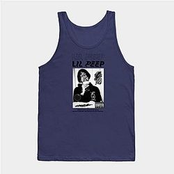 Lil Peep Tank Tops - lil peep Tank Top