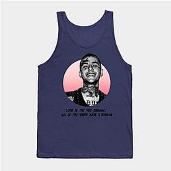 Lil Peep Tank Tops - I'll be back in the mornin' Tank Top