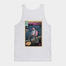 Lil Peep Tank Tops - Everybody's Everything Lil Peep Comic Style Tank Top