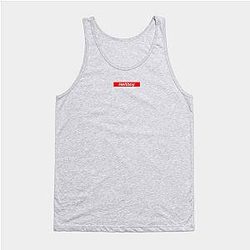 Lil Peep Tank Tops - HellBoy  Red Box Logo Tank Top