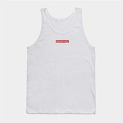 Lil Peep Tank Tops - Beamer Boy  Red Box Logo Tank Top
