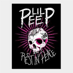 Lil Peep Posters - RIP PEEP TRIBUTEPoster