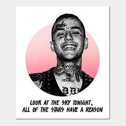 Lil Peep Posters - I'll be back in the mornin'Poster