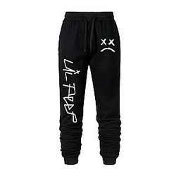Lil Peep Pants - Lil Peep Sad Face Sweatpant