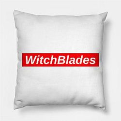 Lil Peep Pillows - WitchBlades  Red Box Logo Pillow