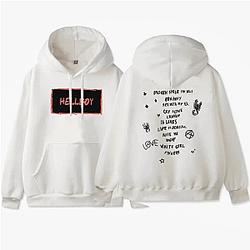 Lil Peep Hoodies – Hellboy Aesthetic Hoodie Lil Peep Style