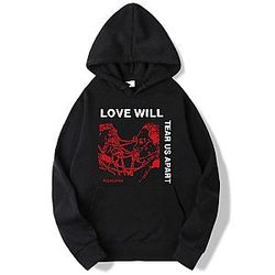 Lil Peep Hoodies - Lil Peep Love Will Tear Us Apart Hoodie