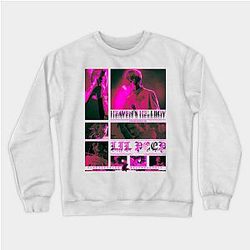 Lil Peep Sweatshirts - Lil Peep Pink Sweatshirt