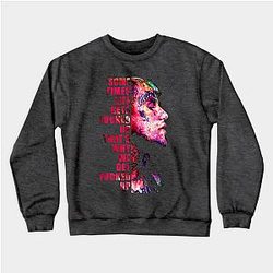 Lil Peep Sweatshirts - lil peep quote Sweatshirt