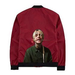 Lil Peep Jackets - Lil Peep Rose Jacket