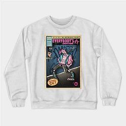 Lil Peep Sweatshirts - Everybody's Everything Lil Peep Comic Style Sweatshirt
