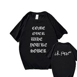 Lil Peep T-Shirts - Come Over When You're Sober T-Shirt