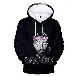 Lil Peep Hoodies - Lil Peep Hell Boy 3D Hoodie