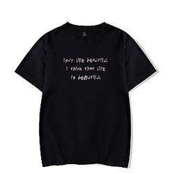 Lil Peep T-shirts - Lil Peep Life Is Beautiful T-shirt
