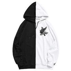 Lil Peep Hoodies - Dual Color Crybaby Hoodie
