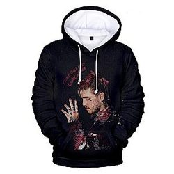 Lil Peep Hoodies - Lil Peep COWYS 3D Graphic Hoodie