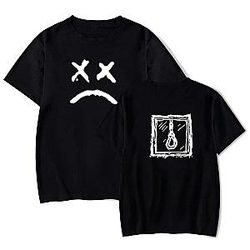 Lil Peep T-Shirts - Lil Peep Sad Face T-Shirt