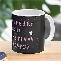 Lil Peep Mug - Look At The Sky Stars Have A Reason Mug