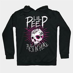 Lil Peep Hoodies - RIP PEEP TRIBUTE Hoodie