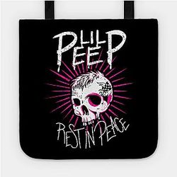 Lil Peep Bags - RIP PEEP TRIBUTE Tote