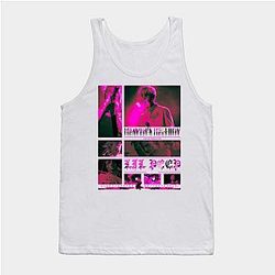 Lil Peep Tank Tops - Lil Peep Pink Tank Top