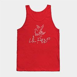 Lil Peep Tank Tops - Lil Peep Cry Tank Top