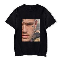 Lil Peep - Lil Peep Photo Print Harajuku Style Classic T-shirt