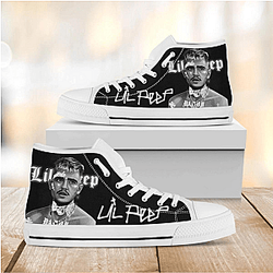 Lil Peep Printed Shoes - Canvas Lil Peep Printed Converse Shoes