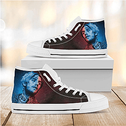 Lil Peep Printed Shoes - Canvas Lil Peep Shoes