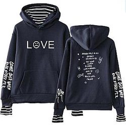 Lil Peep Come Over When You’re Sober LOVE Pullover Hoodie