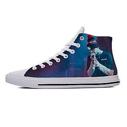 Lil Peep Shoes - Printed Canvas Converse Shoes
