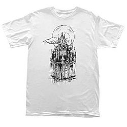 Lil Peep T-shirts - Lil Peep 2D Printing Castles T-Shirt