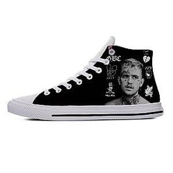Lil Peep Shoes - Lil Peep Printed Converse Shoes
