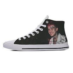 Lil Peep Shoes - Lil Peep Printed Shoes