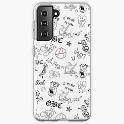 Lil Peep Cases - Lil Peep tattoos wallpaper Samsung Galaxy Soft Case