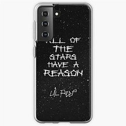 Lil Peep Cases - Lil Peep Star Shopping Lyrics Starry Background  Samsung Galaxy Soft Case