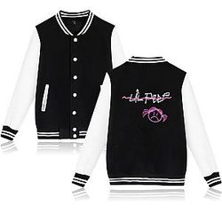 Lil Peep Jackets - Baseball Lil Peep Outwear Tracksuits Coat