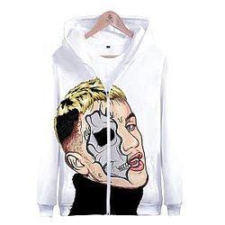 Lil Peep Jacket - Lil Peep 3D Printed Jackets