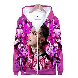 Lil Peep Jacket - Lil Peep Trendy 3D Printed Jackets