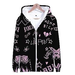 Lil Peep Jacket - Trendy 3D Printed Jackets
